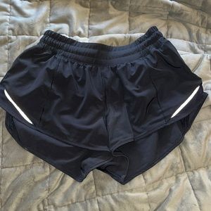 Great condition, Hardly worm navy blue Lululemon shorts